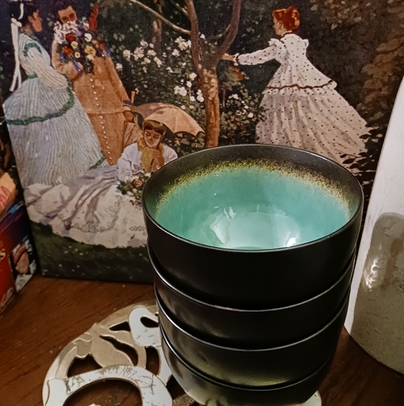 3 Gibson Everyday Stoneware Cereal/Soup/ Salad Bowl🥣Nice Vintage Gift Item. 🎁 - Picture 6 of 11